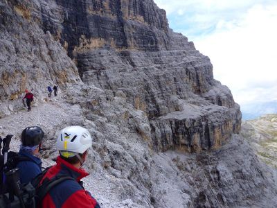 007-In der Ferrata Giovanni Lipella